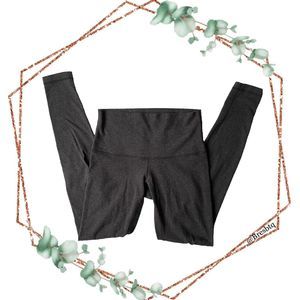 Lululemon high rise wunder under heathered black 8